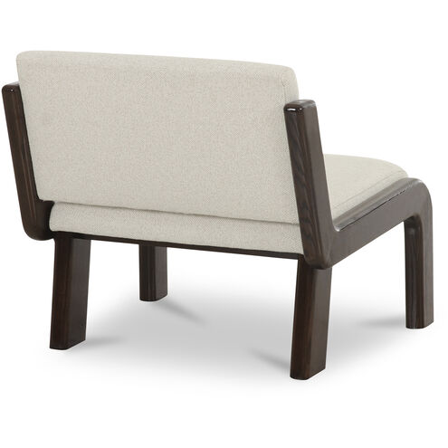 Edie White Accent Chair